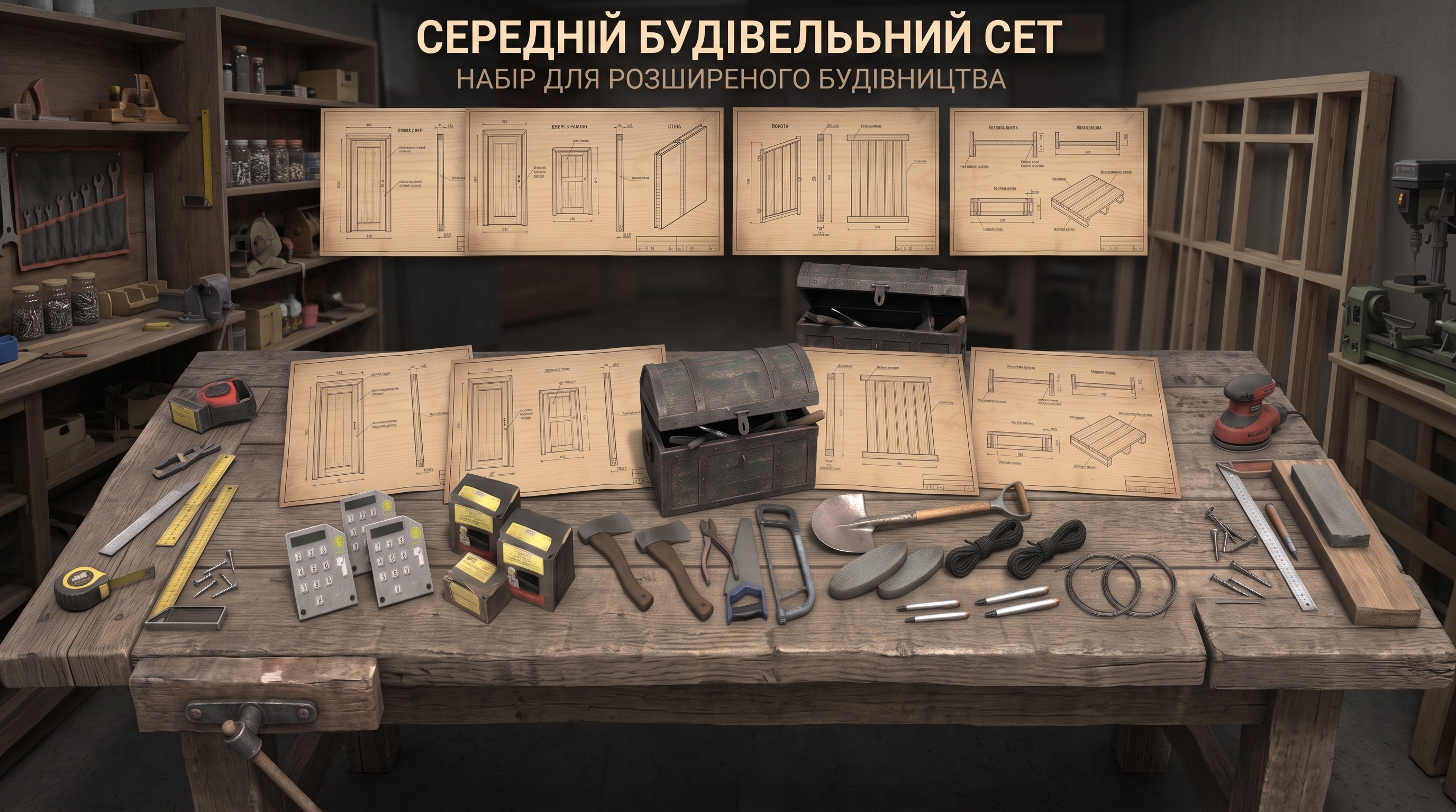 Середній Будівельний Сет